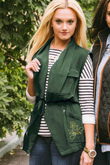 Baylor "Dressed to Impress" Drawstring Utility Vest