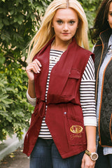 Iowa State "Dressed to Impress" Drawstring Utility Vest