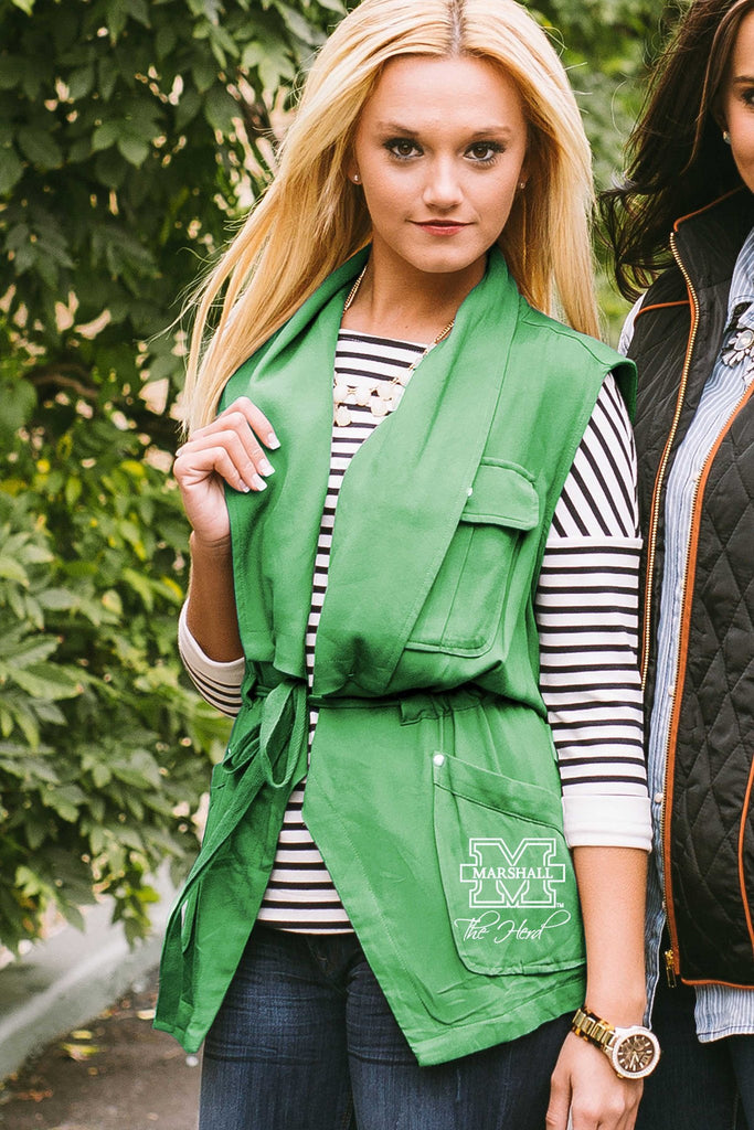 Marshall "Dressed to Impress" Drawstring Utility Vest