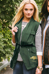 North Dakota State "Dressed to Impress" Drawstring Utility Vest