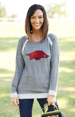 Arkansas "By the Fireside" French Terry Sweatshirt