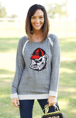 Georgia "By the Fireside" French Terry Sweatshirt