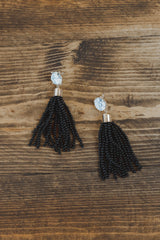 The Statement Earring - Black