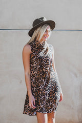 The Leopard Sweater Dress